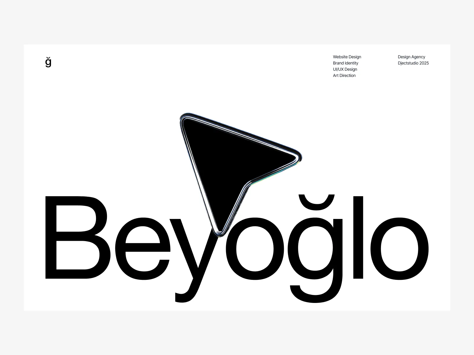 Beyoglu - Behance Case Study Presentation preview 1