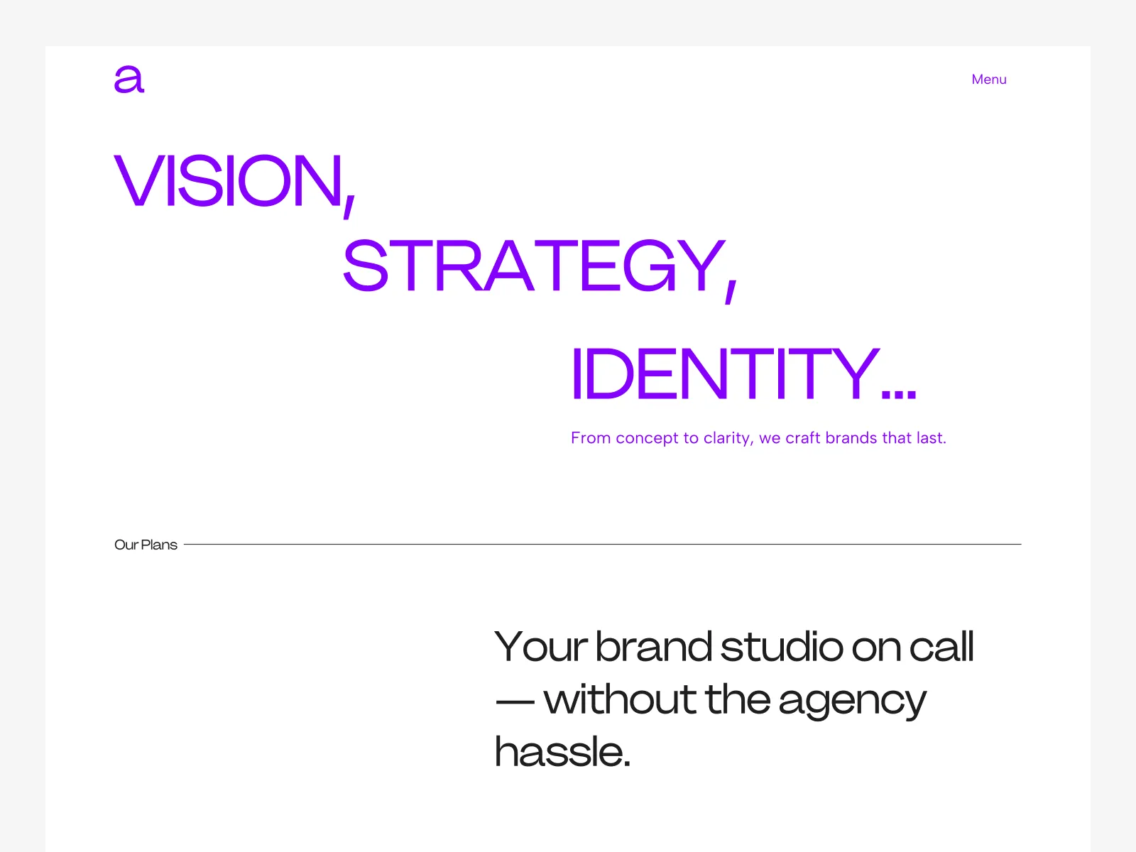 Aurelia Agency - Branding Website Template preview 4
