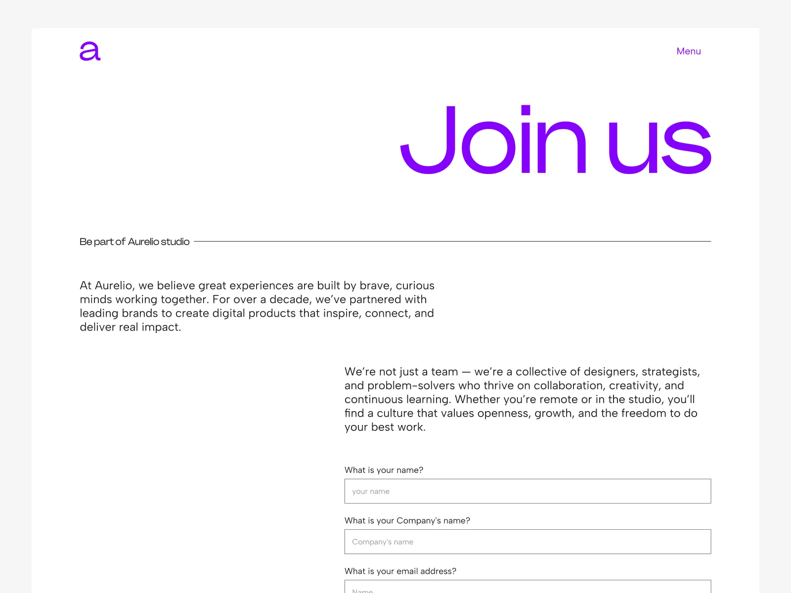 Aurelia Agency - Branding Website Template preview 6