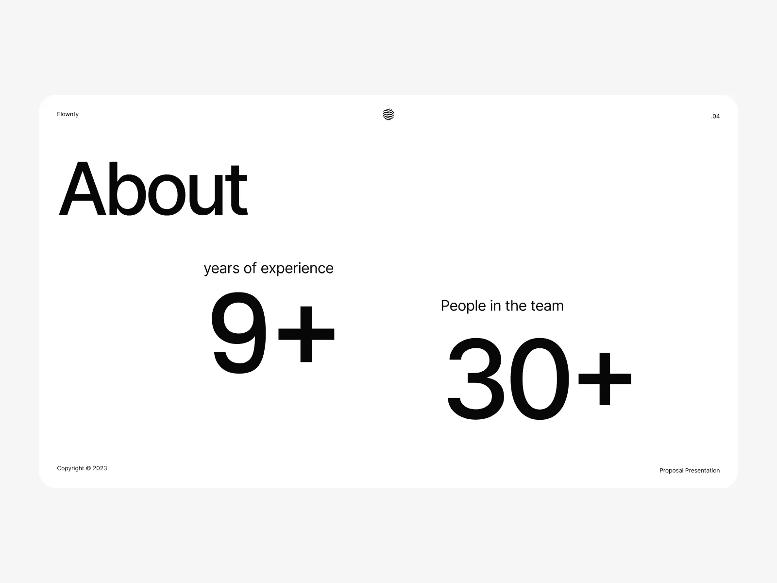 Flownty - Proposal Presentation preview 3