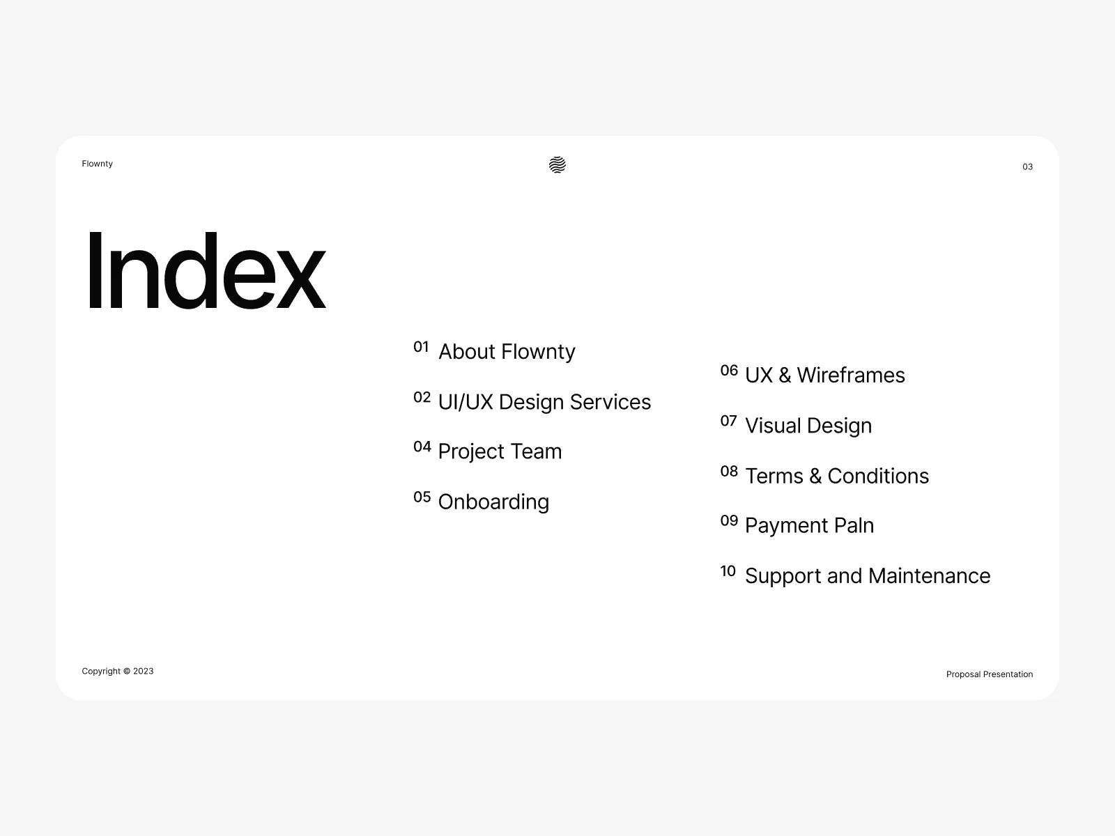 Flownty - Proposal Presentation preview 4