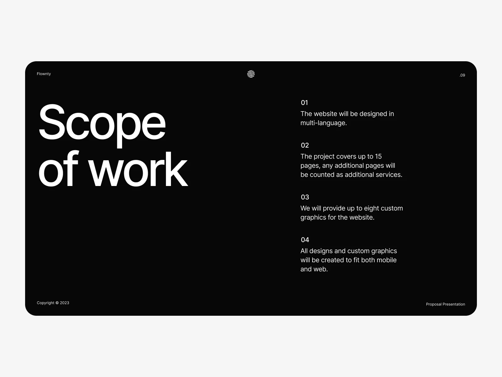 Flownty - Proposal Presentation preview 5
