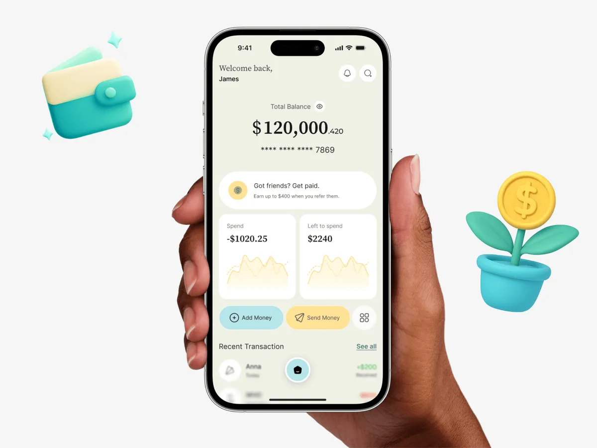 Fonio - Finance Mobile App UI Kit