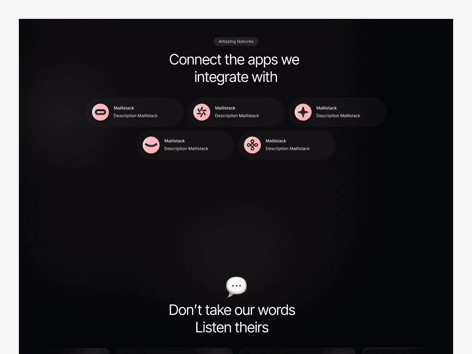 Hurix - SaaS Website Template preview 4