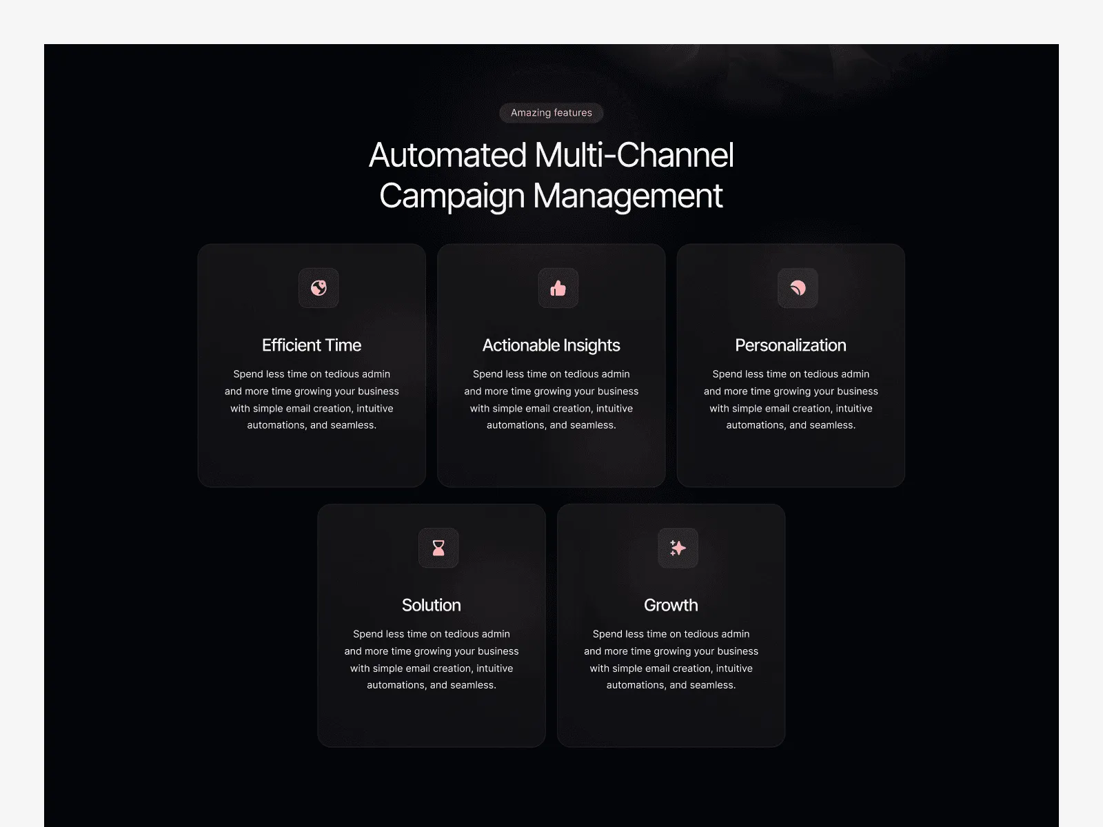 Hurix - SaaS Website Template preview 8