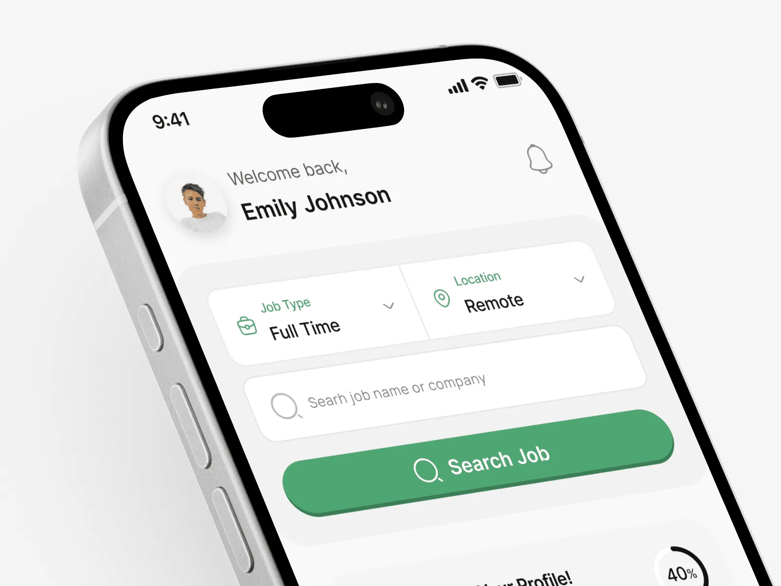 Juno Job Finder - App UI Kit preview 5
