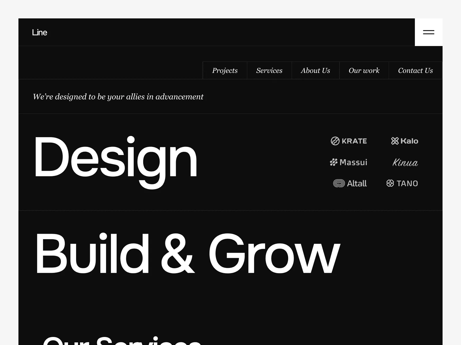 Line - Agency Website preview 8