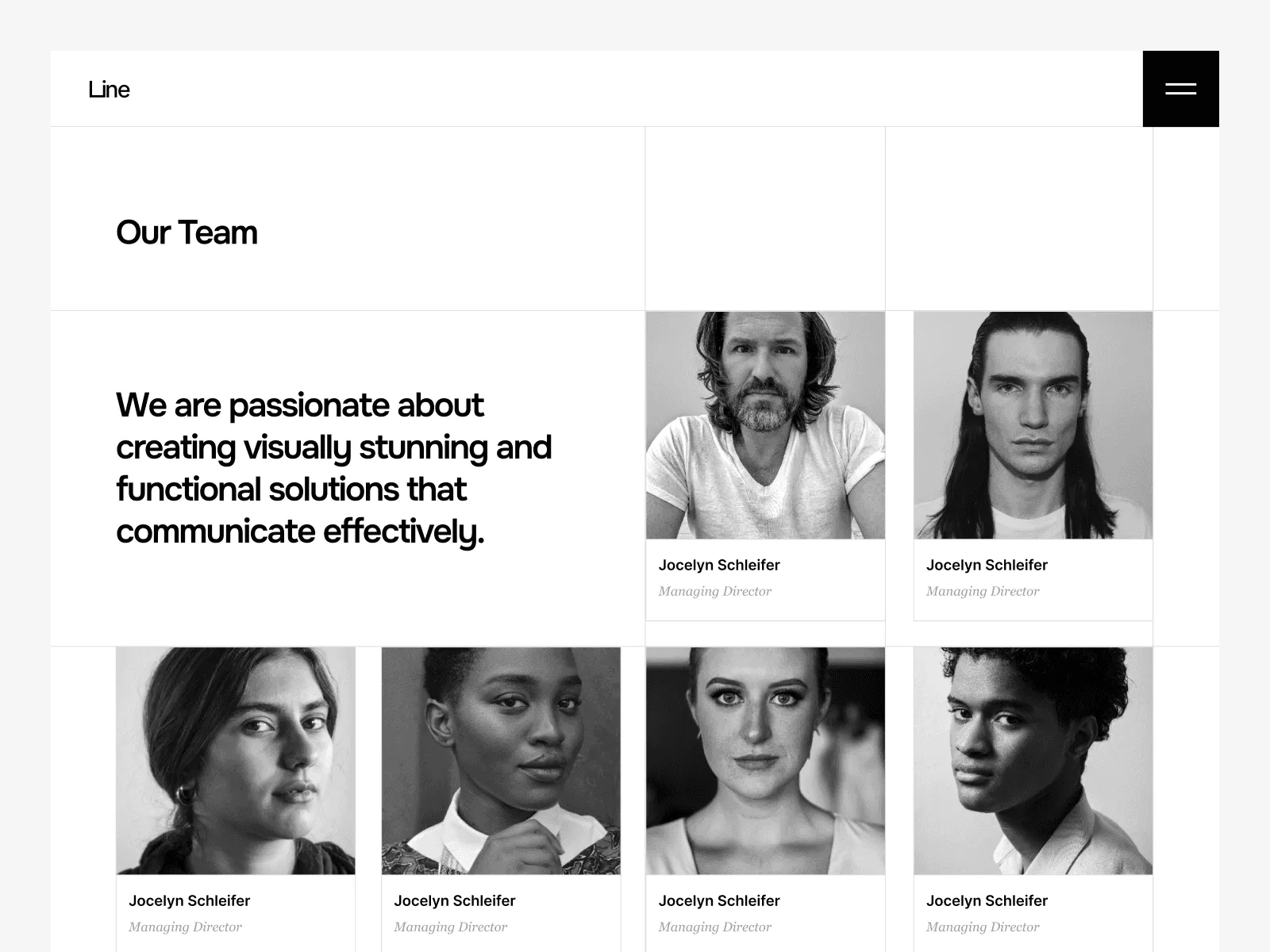 Line - Agency Website preview 9