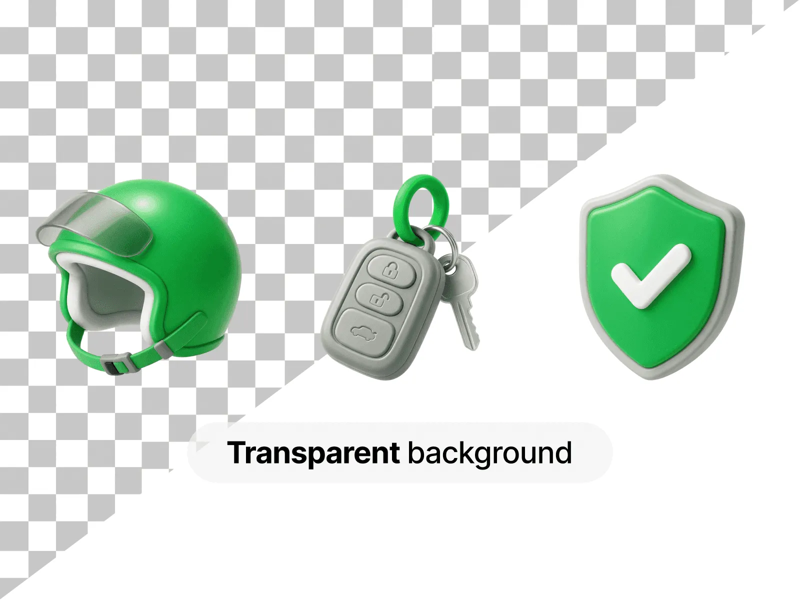Logistics 3D Icon Set preview 2