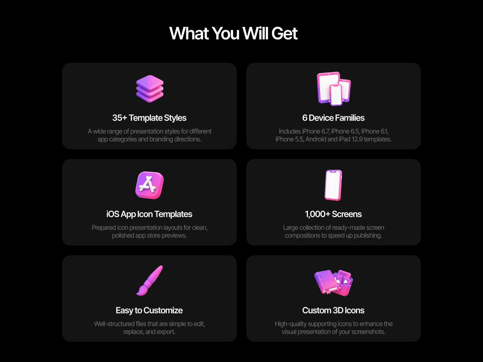 Mito - App Store & Google Play Screenshots Templates V02 preview 2