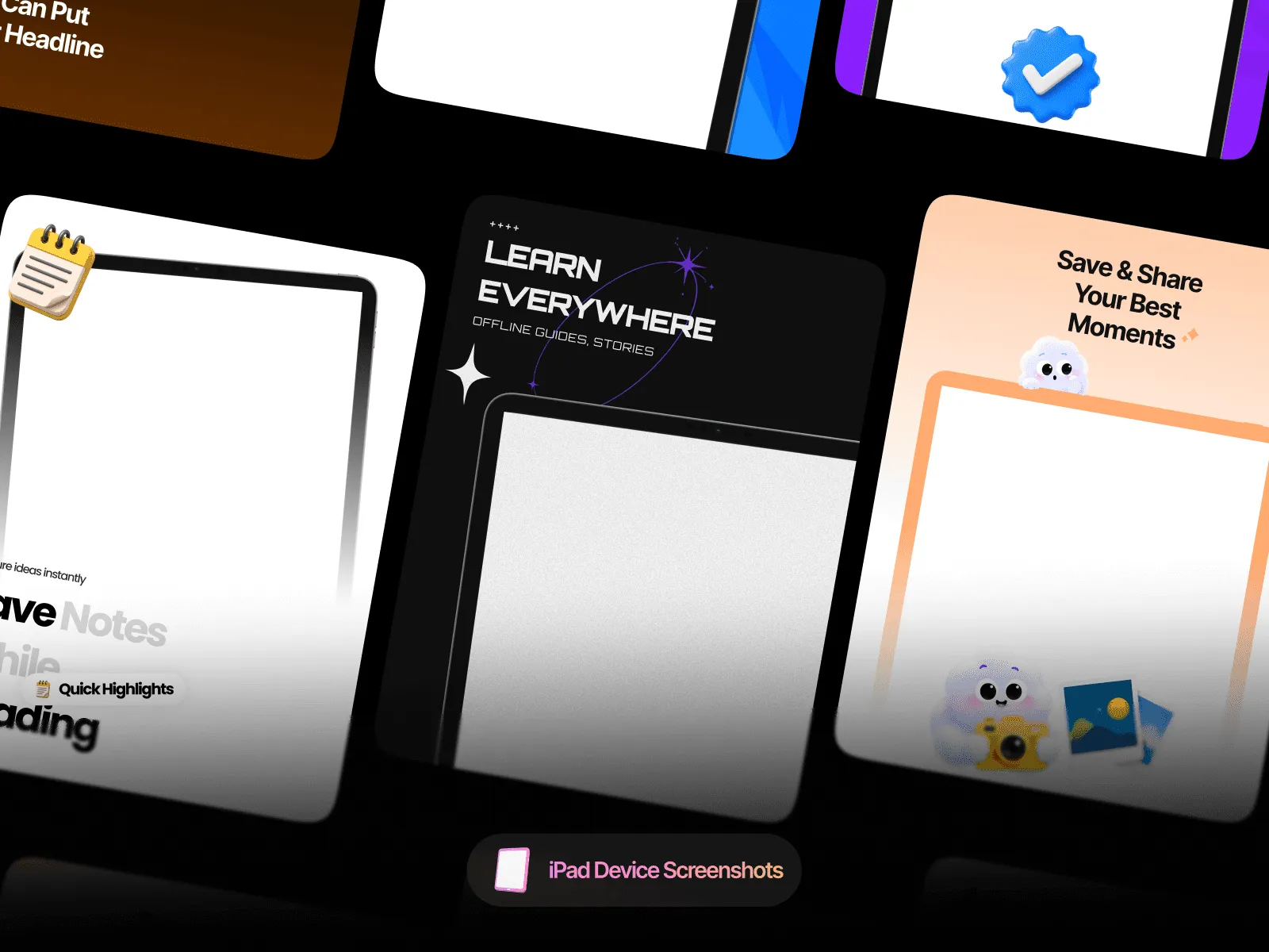 Mito - App Store & Google Play Screenshots Templates V02 preview 5