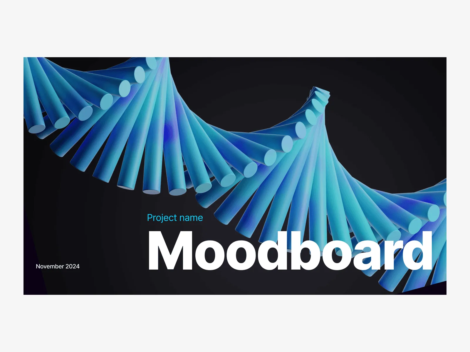 Mood - Moodboard Presentation Template preview 1