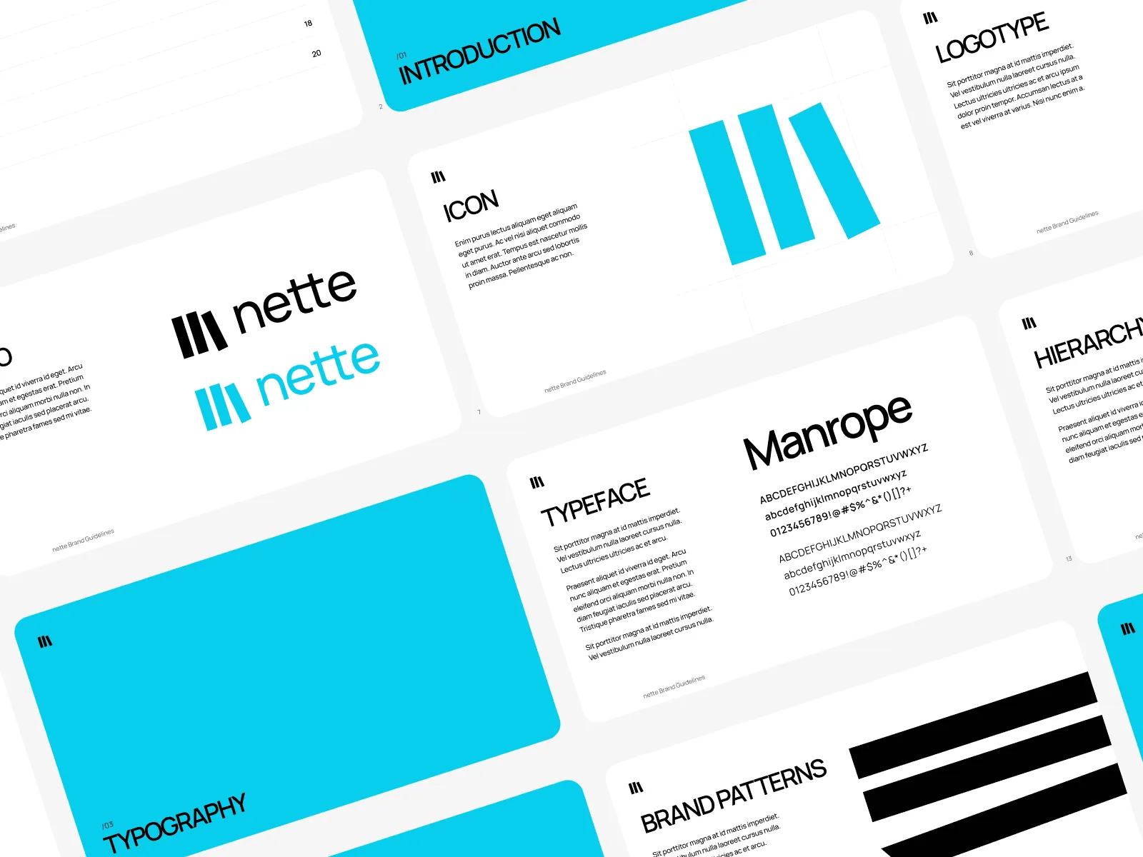 nette - Brand Guidelines Presentation preview 2