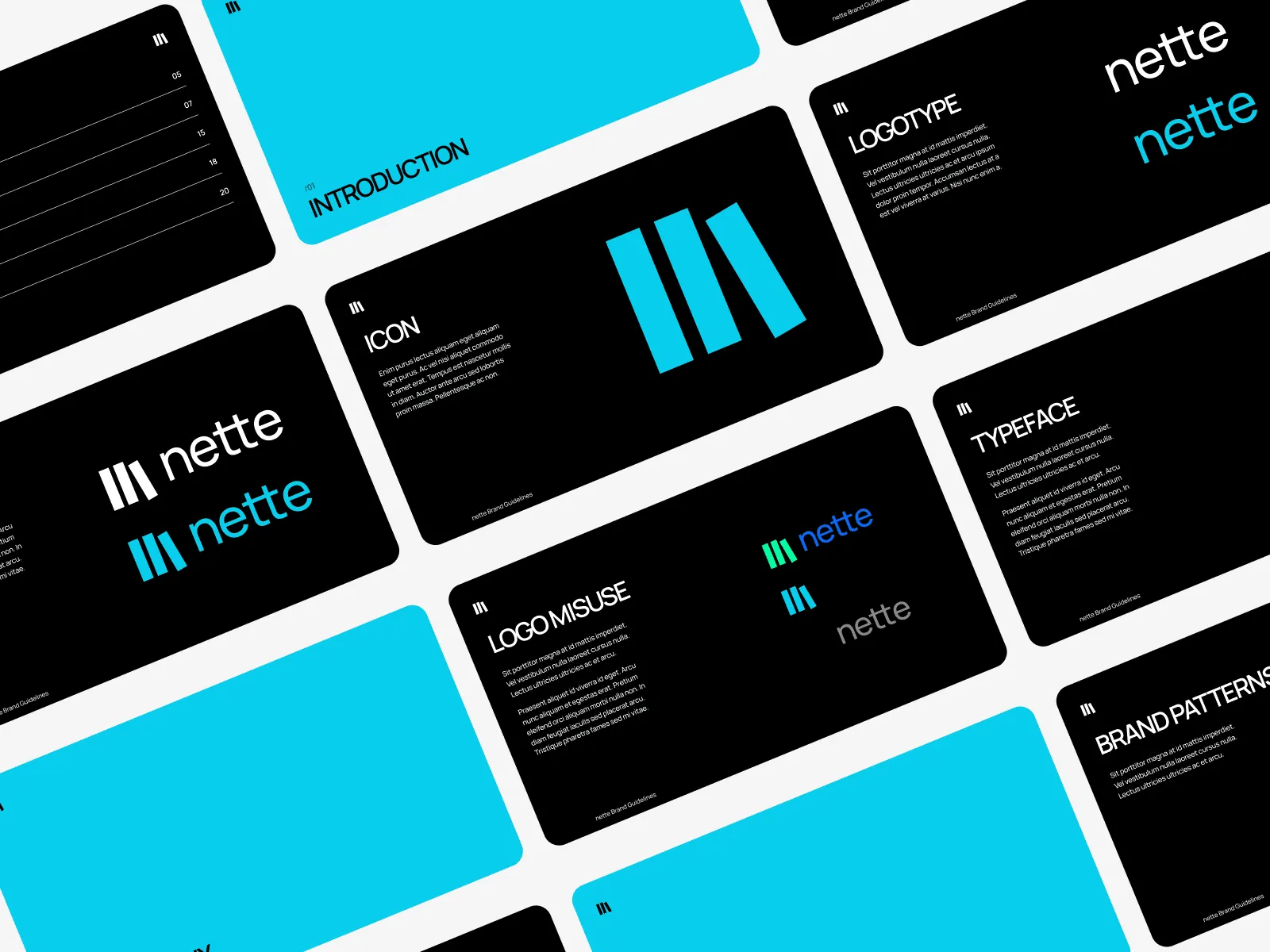 nette - Brand Guidelines Presentation preview 3