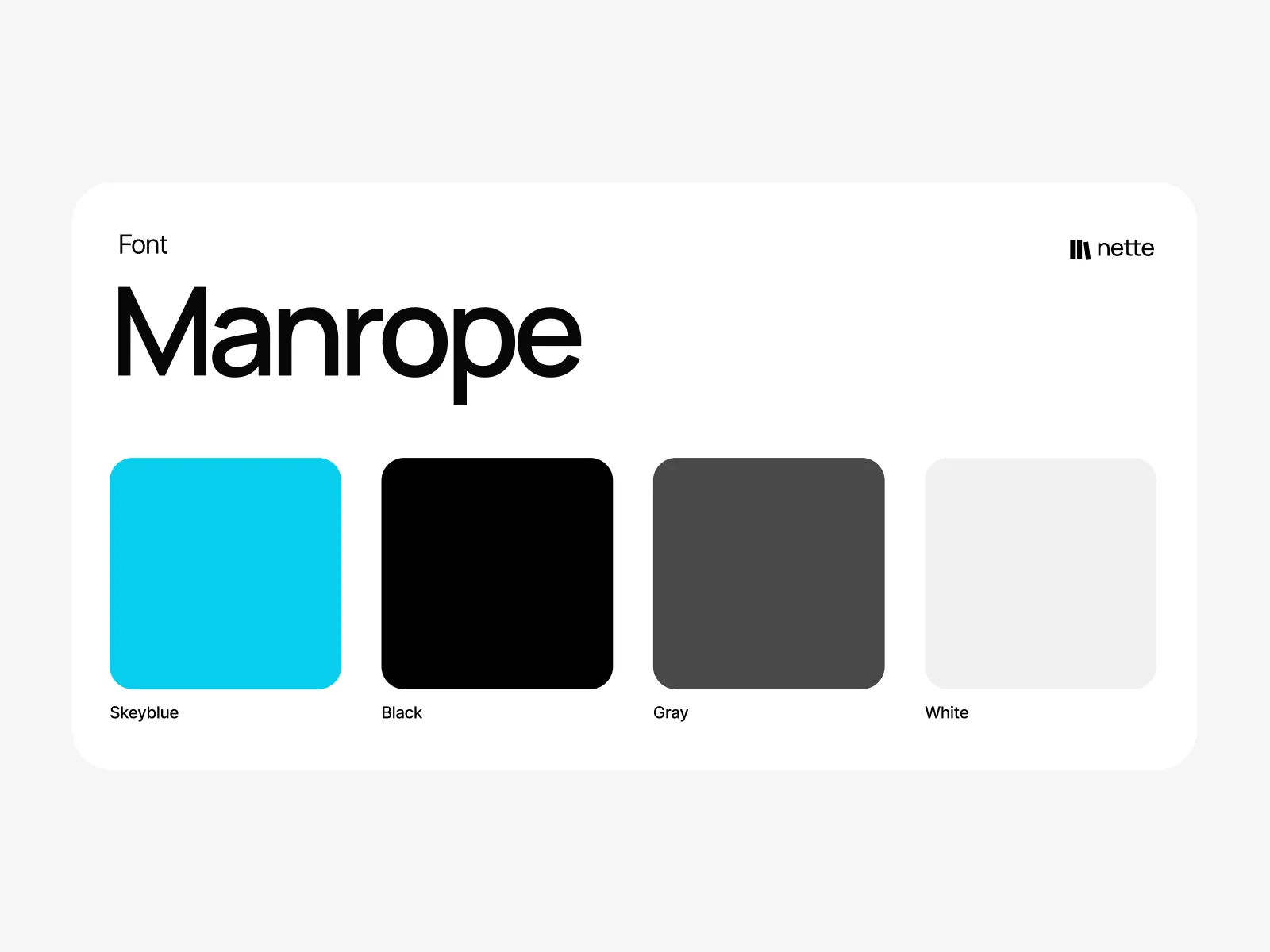 nette - Brand Guidelines Presentation preview 4