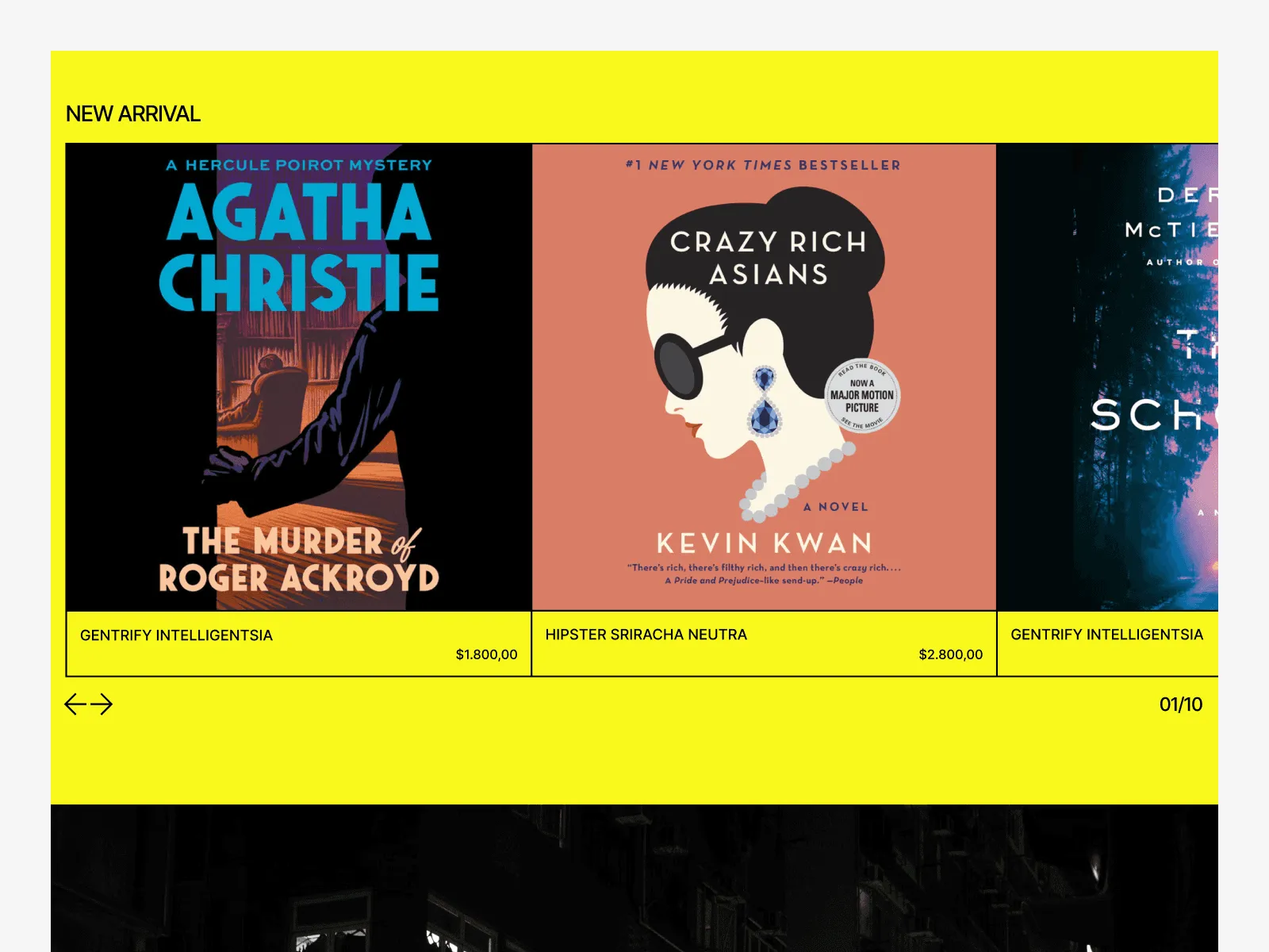 Nutx Book Store - Website Template preview 2