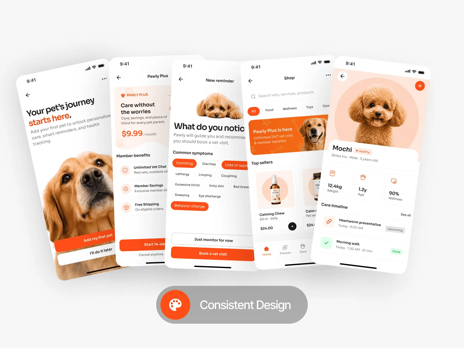 Pawly - Pet Care Mobile App preview 9