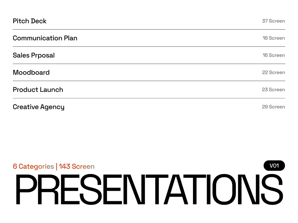Presentations V01 - Presentations Template