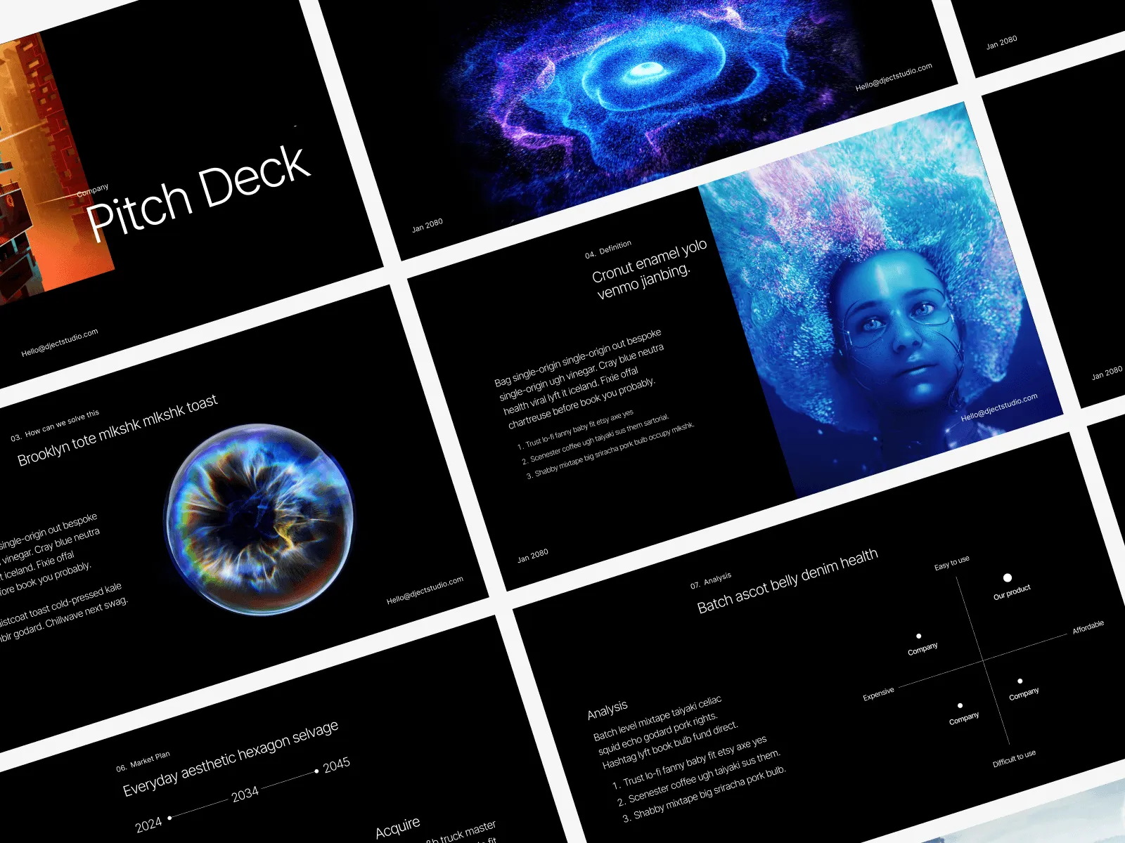 Presentations V01 - Presentations Template preview 2