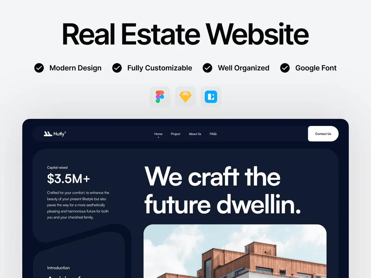 Real Estate - Desktop UI Kit