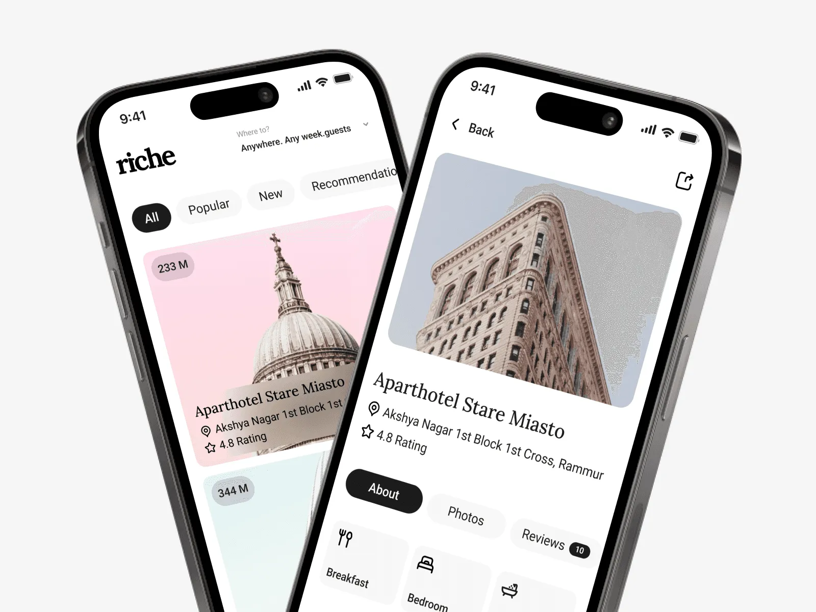 Riche Real Estate - App UI Kit preview 1