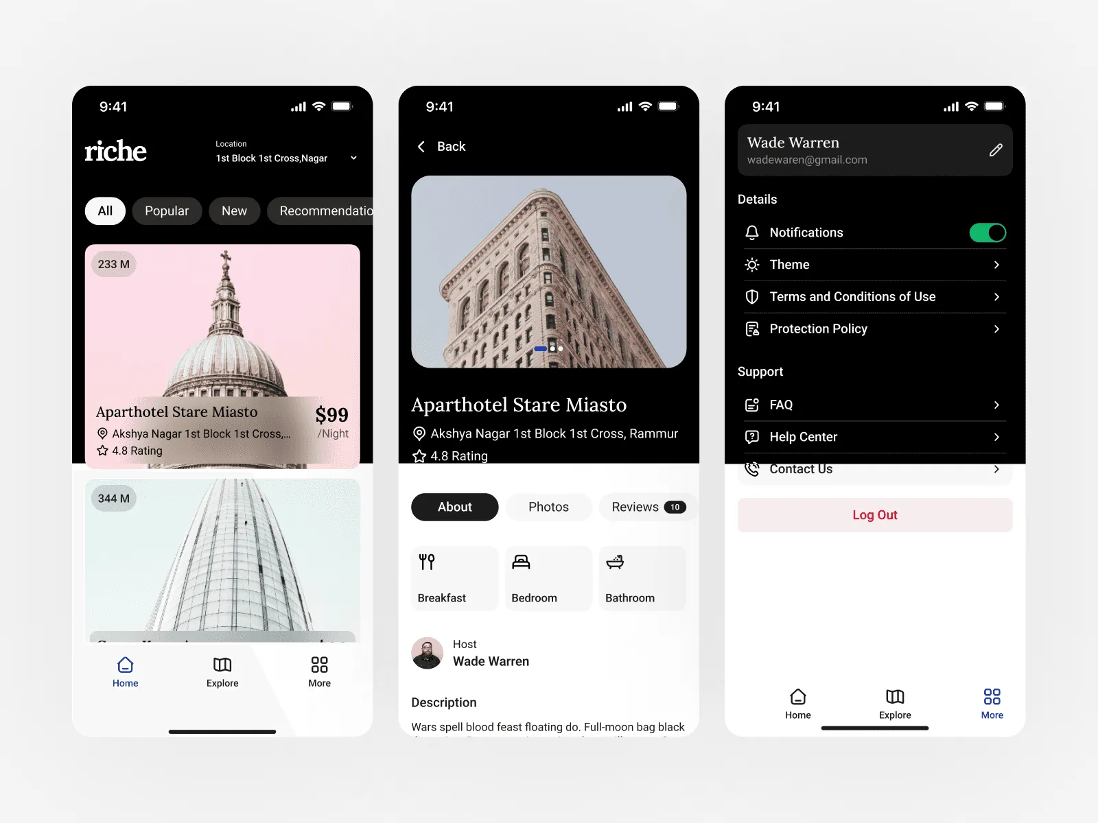 Riche Real Estate - App UI Kit preview 5