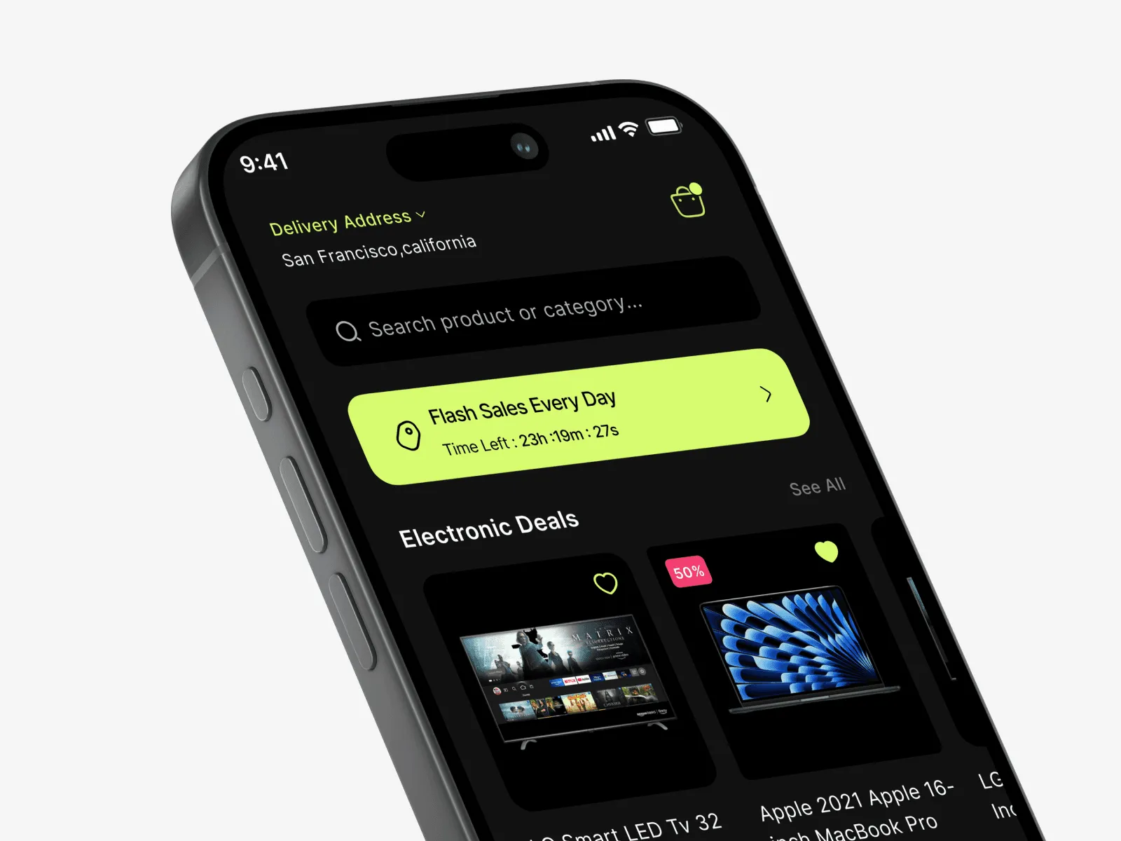 Shop Ecommerce Mobile - App UI Kit preview 1