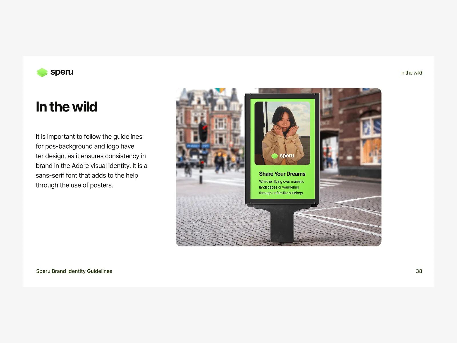 Speru - Brand Identity Guidelines Presentation preview 4
