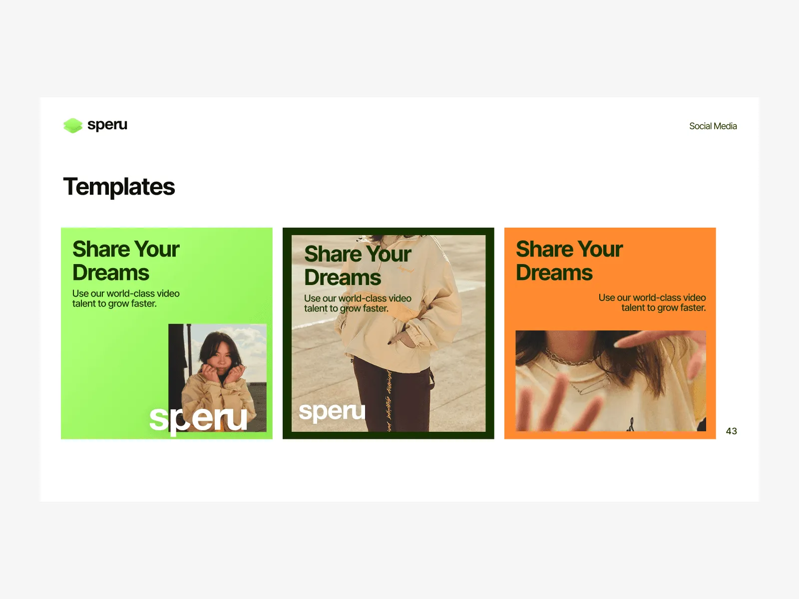 Speru - Brand Identity Guidelines Presentation preview 8