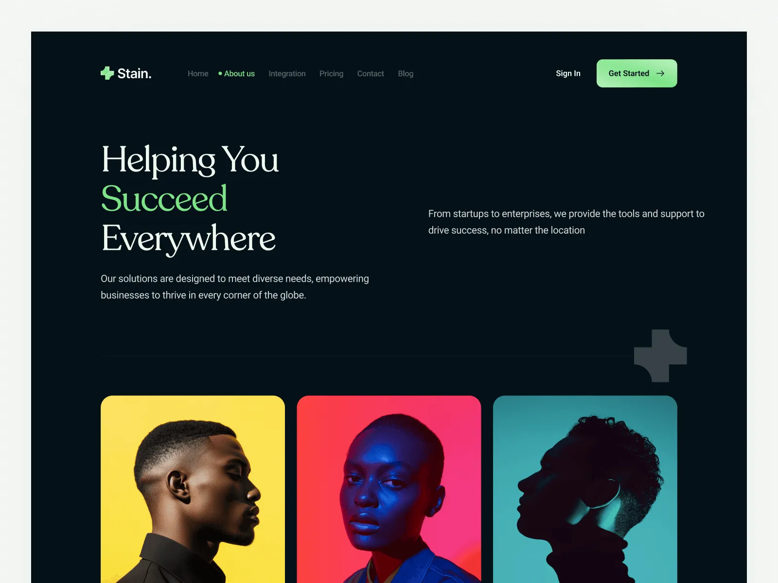 Stain SaaS - Website Template preview 3