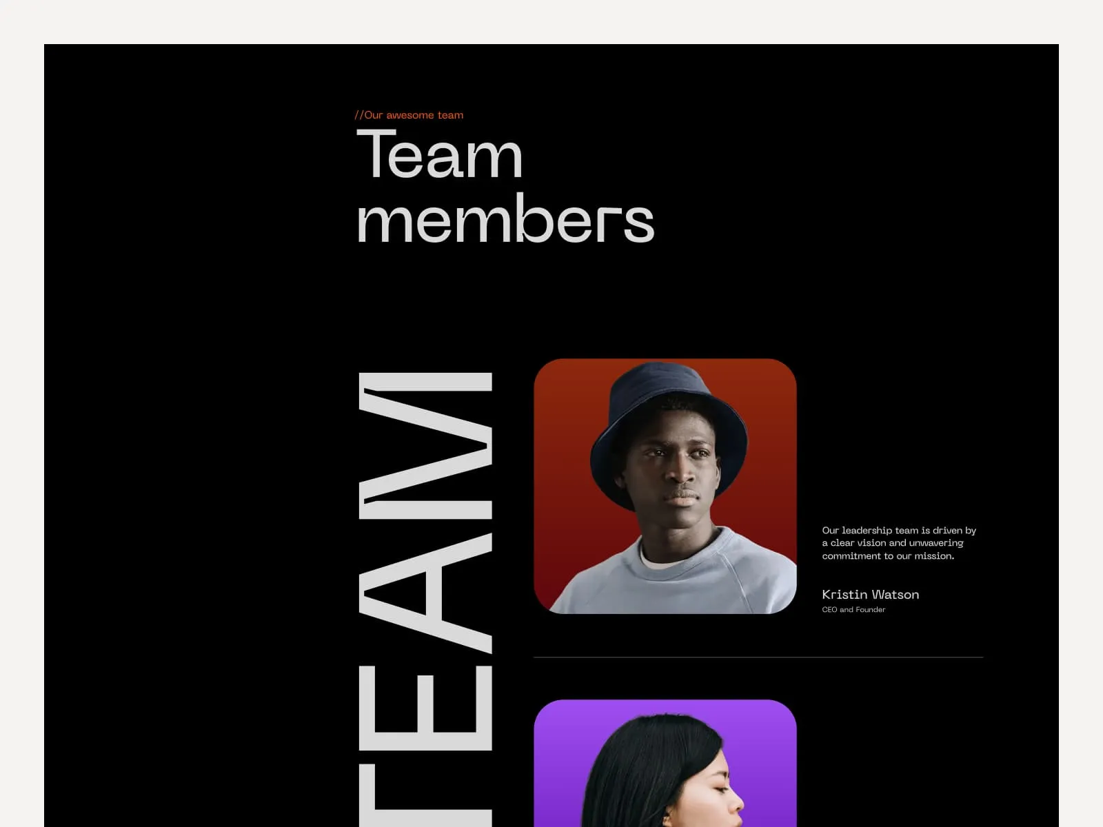 Studio X - Agency Website Template preview 5